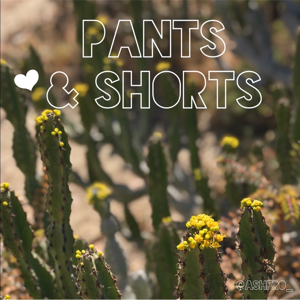PANTS & SHORTS.